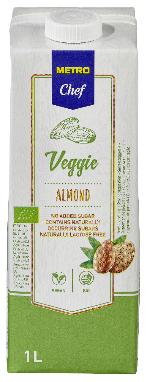 METRO Chef Bio Almond drink / Nápoj mandľový chlad. 1 l