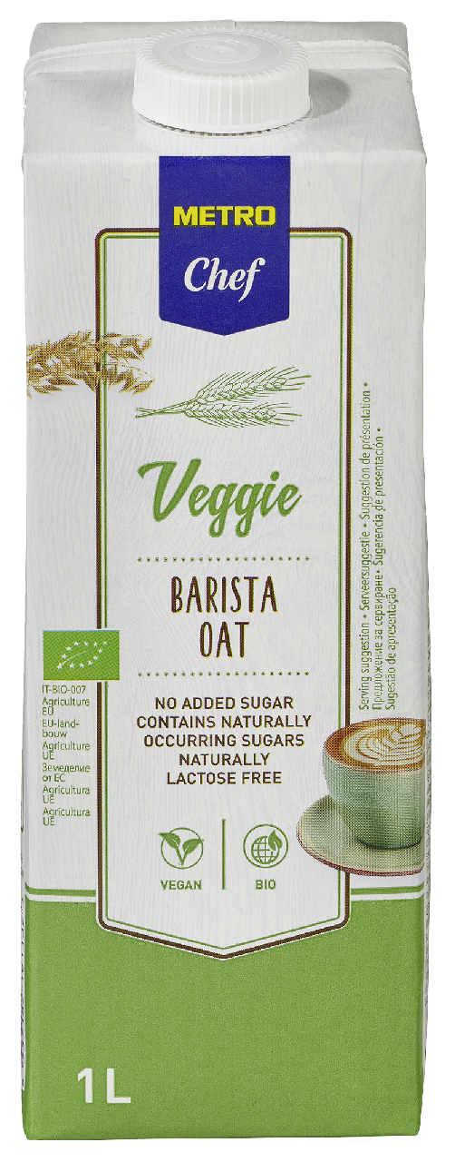 METRO Chef Bio Barista oat drink / Nápoj ovsený chlad. 1 l