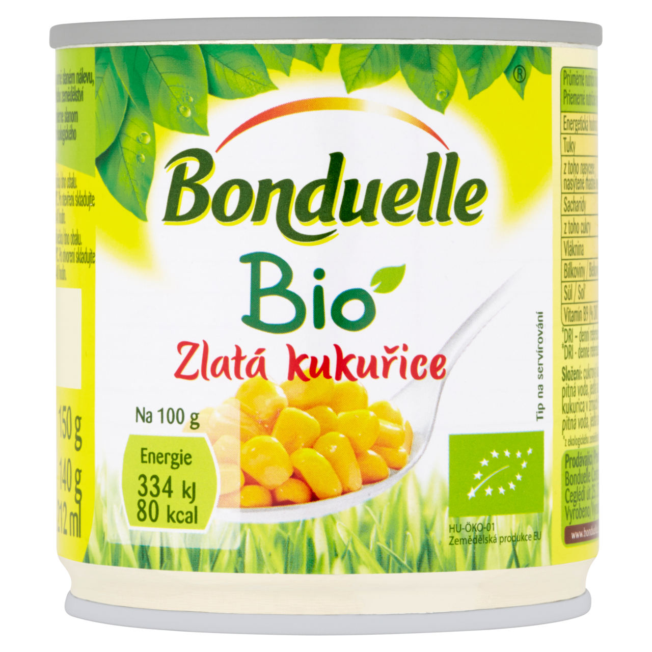 Bonduelle Zlatá kukurica BIO 212 ml