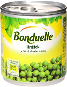 Bonduelle Hrášok 212 ml