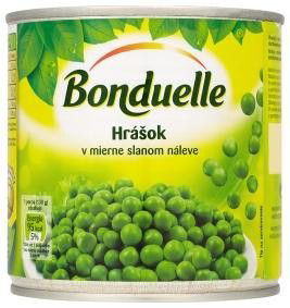 Bonduelle Hrášok 425 ml