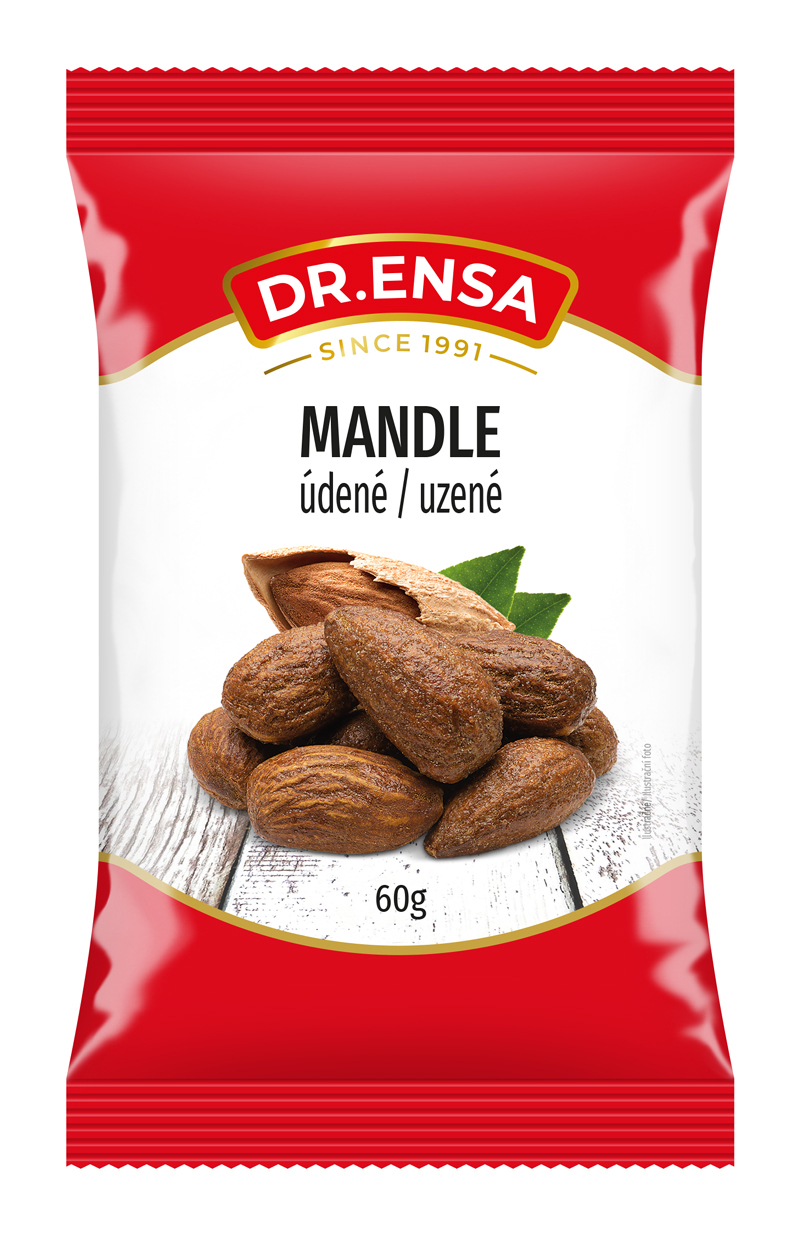 Dr.Ensa Mandle pražené údené 60 g
