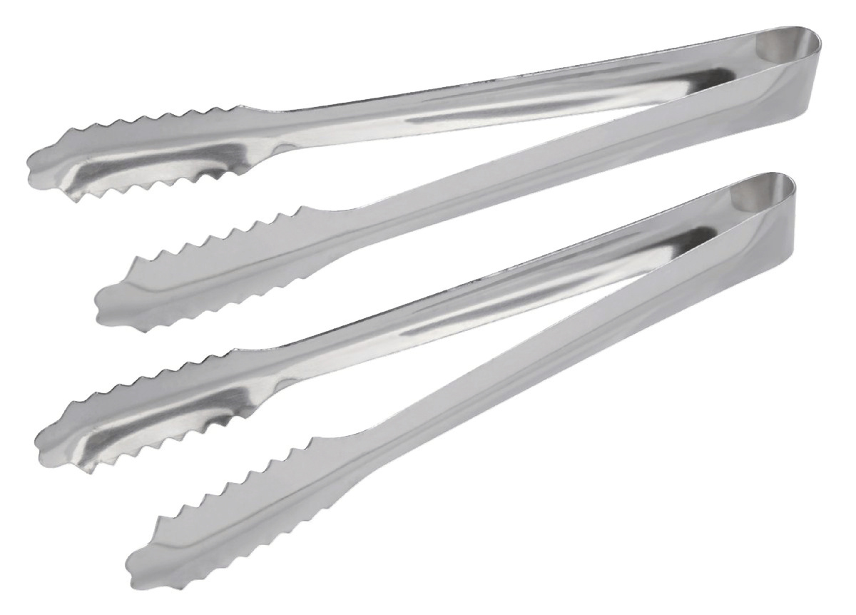 METRO PROFESSIONAL Kliešte na ľad 18 cm nerez 2 ks