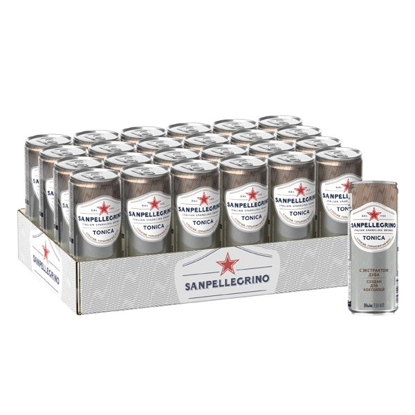 S. PELLEGRINO Tonic 24 x 330 ml vratná plechovka