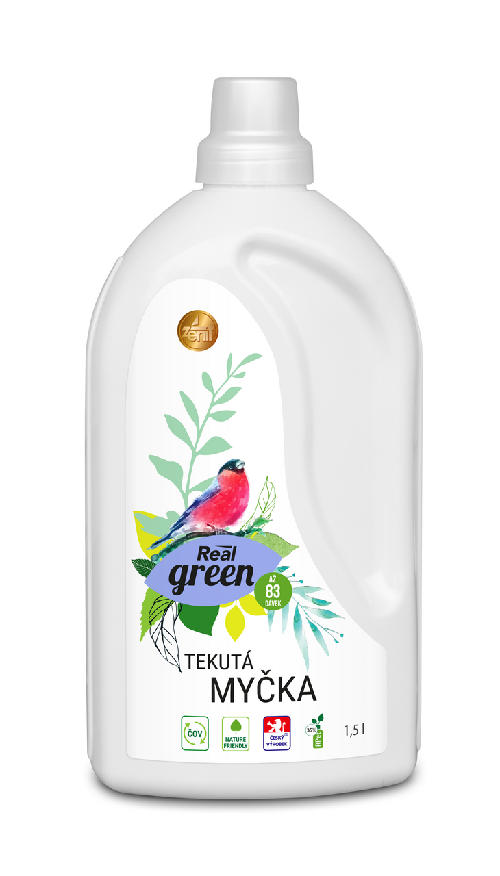 REAL Green Gél do umývačky riadu 1,5 l