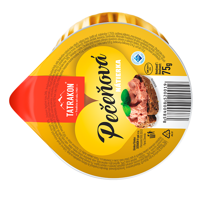 TATRAKON Nátierka pečeňová 75 g