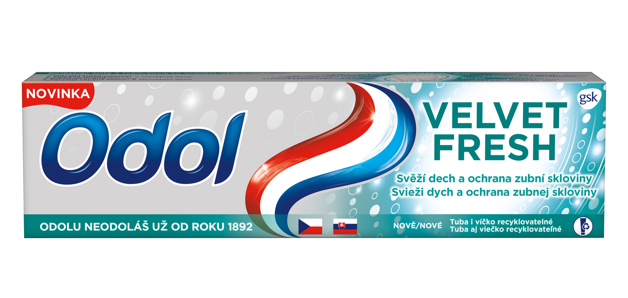 Odol Velvet fresh zubná pasta 75 ml