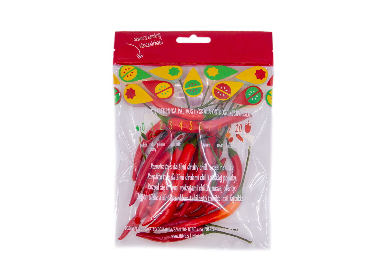 Feferónka Rawit červená čerstvá 50 g