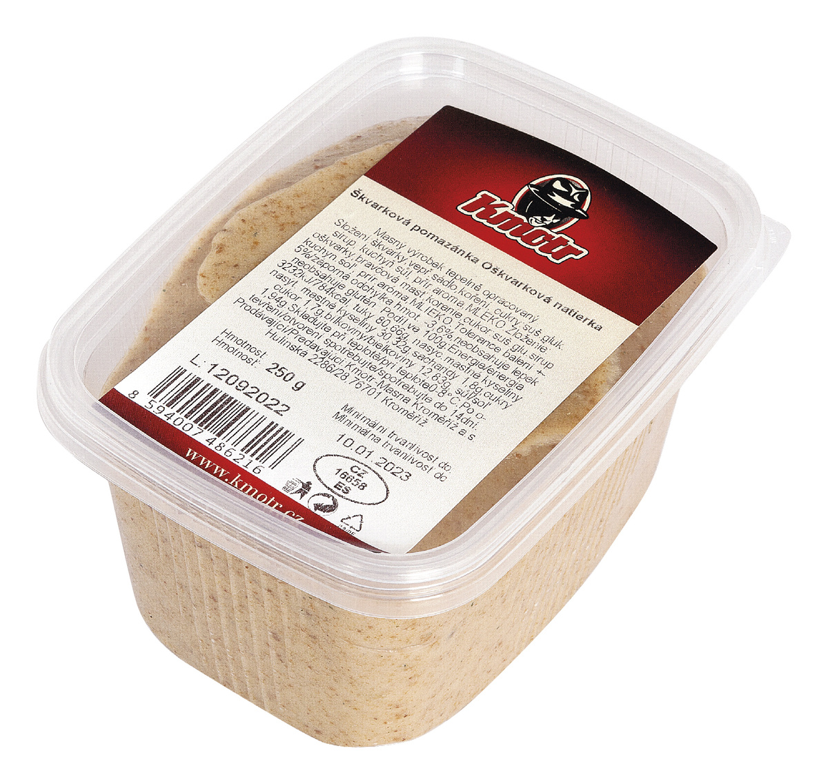 Kmotr Oškvarková pomazánka chlad. 250 g