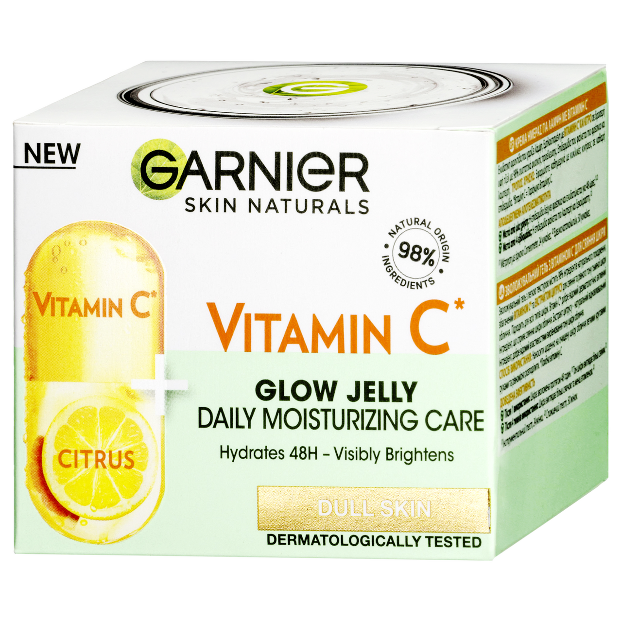 GARNIER Vitamin C Glow Jelly denný krém 50 ml
