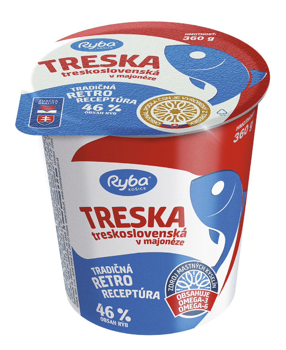 RYBA Košice Treska treskoslovenská chlad. 360 g
