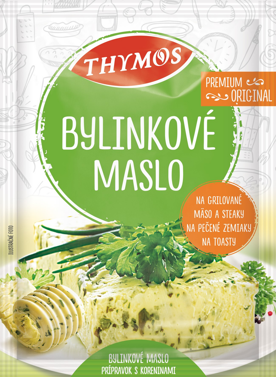 THYMOS PREMIUM Bylinkové maslo 5 x 25 g