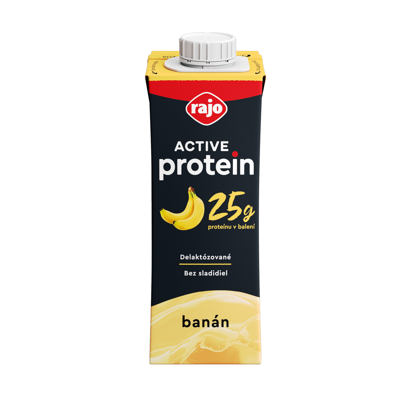 rajo Active Protein mliečny nápoj banán chlad. 250 ml