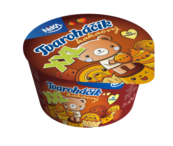 NIKA Tvaroháčik XXL kakao chlad. 120 g