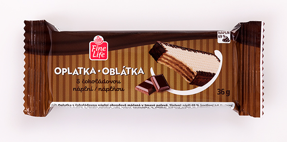 Fine Life Oblátka čokoláda 45 x 36 g