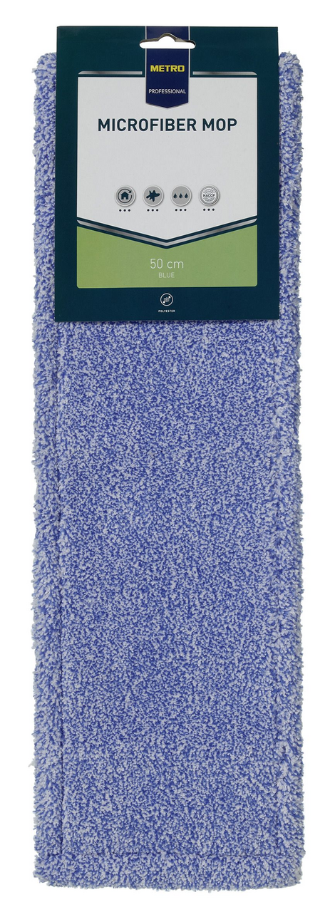METRO PROFESSIONAL Náhradný návlek k mopu mikrovlákno 40 cm modrá 1 ks