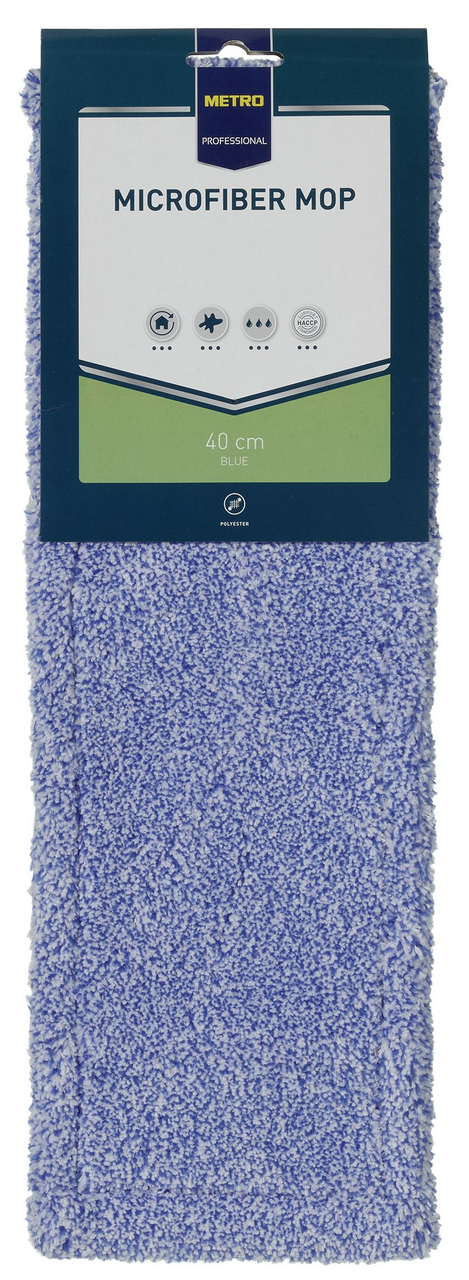METRO PROFESSIONAL Náhradný návlek k mopu mikrovlákno 50 cm modrá 1 ks