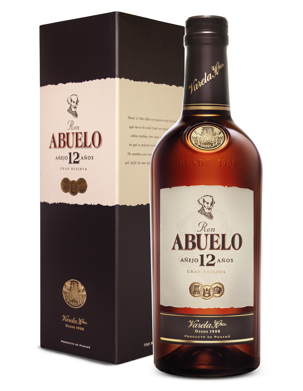 ABUELO Ron 12 y.o. 40% 700 ml