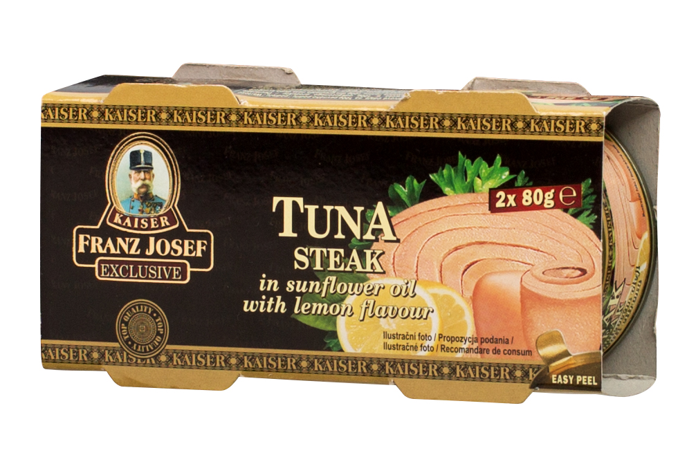 FRANZ JOSEF Tuniak v oleji s citrónom 2 x 80 g