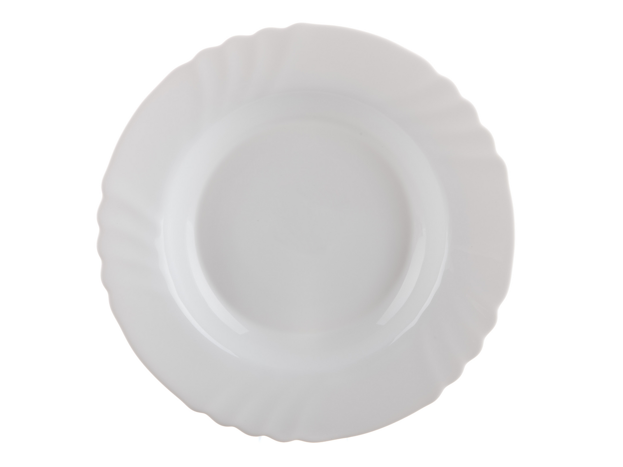 Bormioli Ebro Tanier hlboký 23,5 cm opálové sklo 6 ks