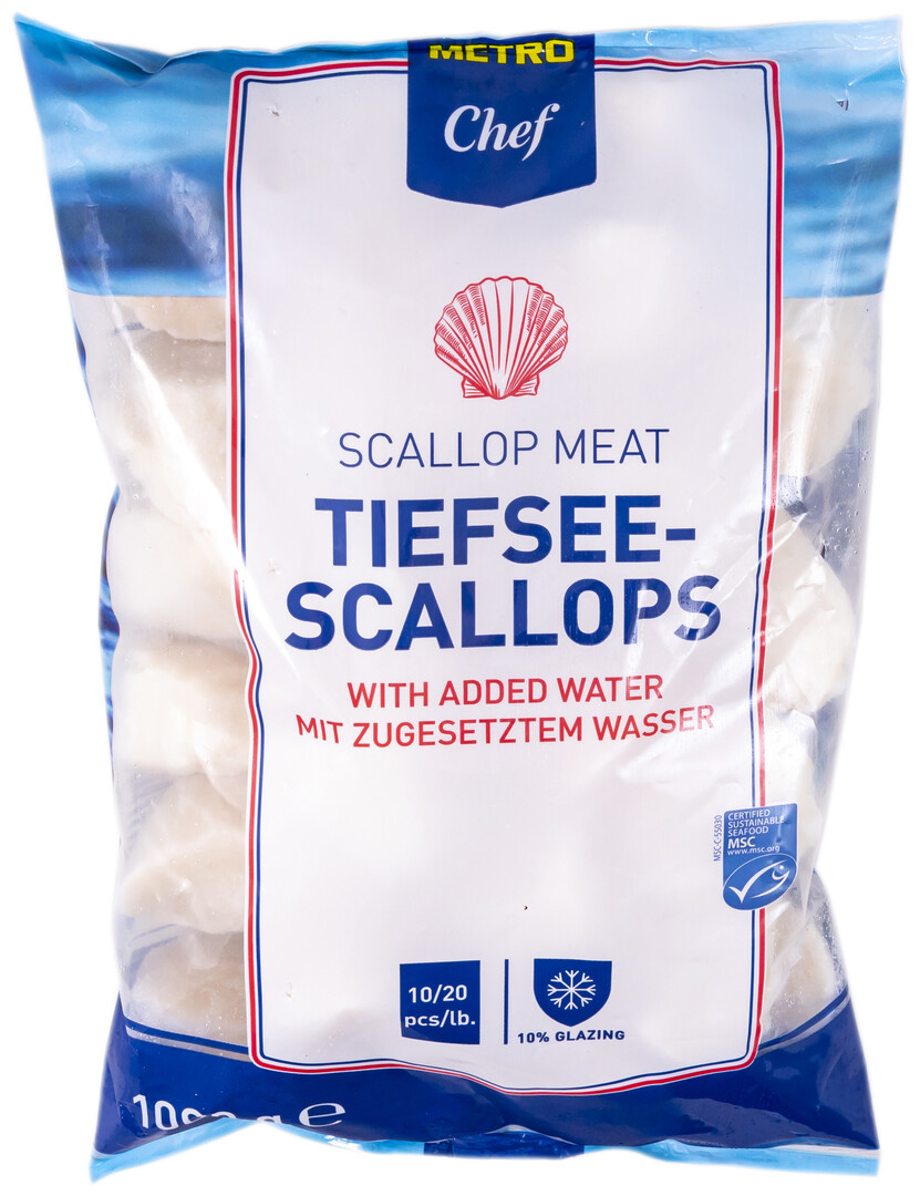 METRO Chef Hrebenatka 10/20 mraz. 900 g