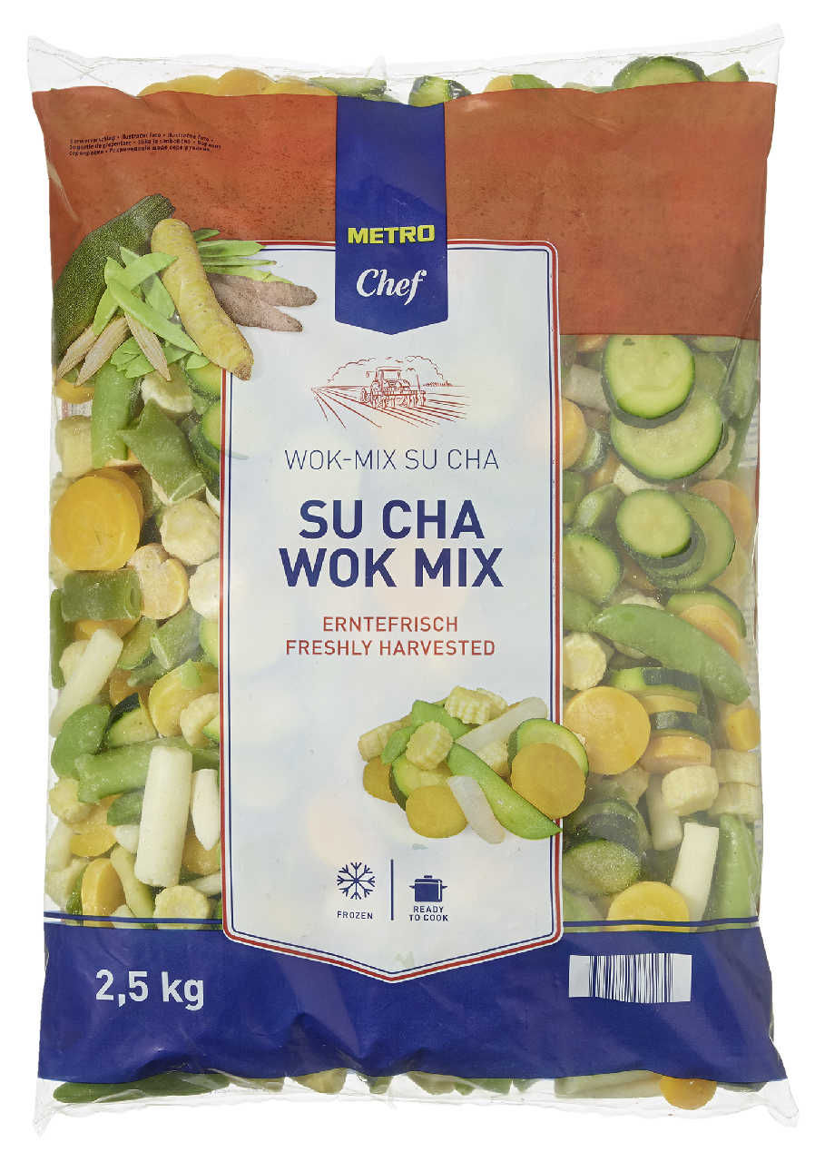 METRO Chef Su Cha Wok mix mraz. 2,5 kg