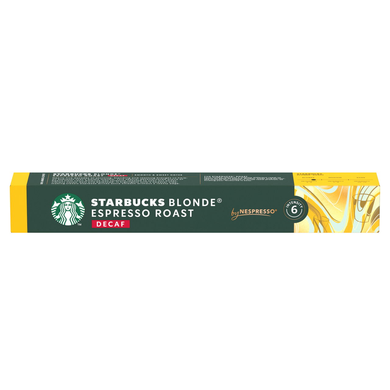 STARBUCKS by Nespresso Decaf roast kapsuly 57 g