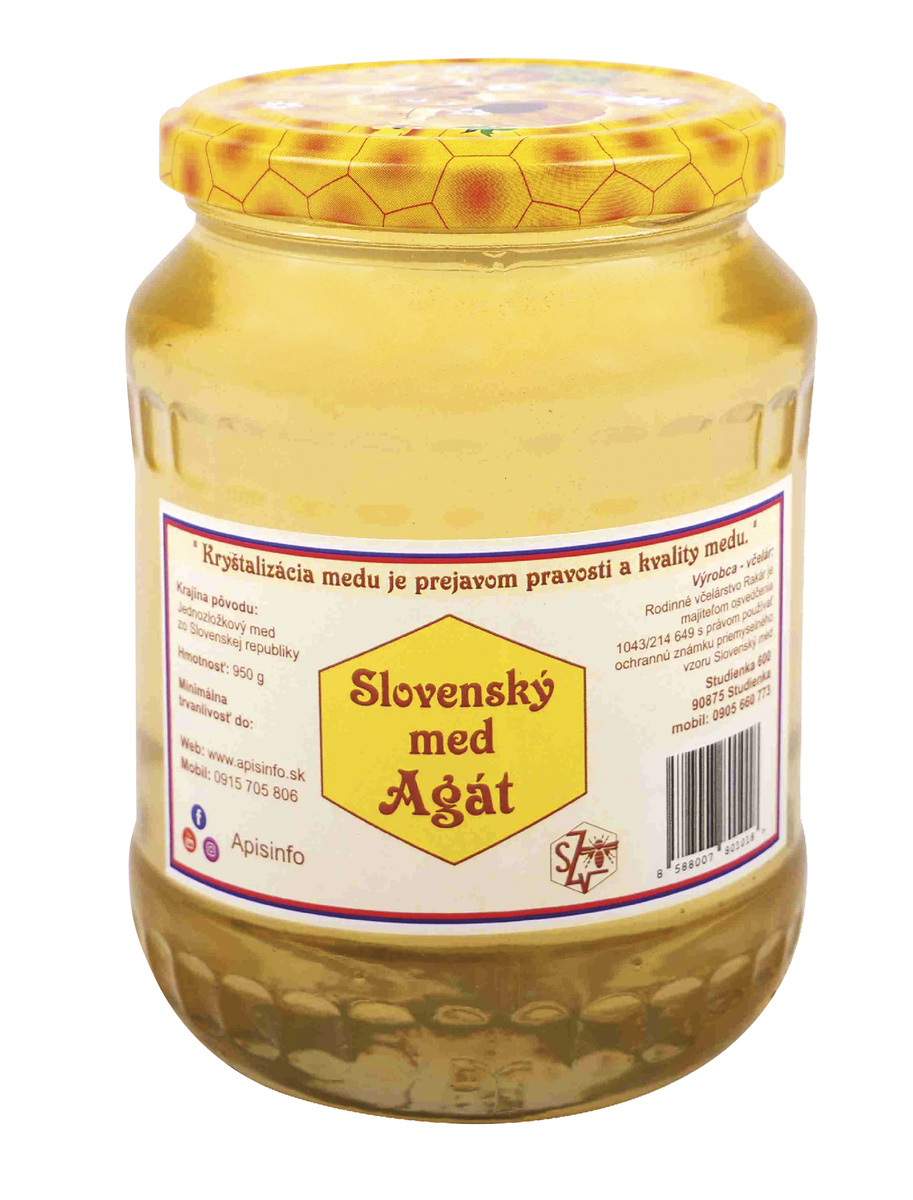 SLOVENSKÝ MED Agát 950 g