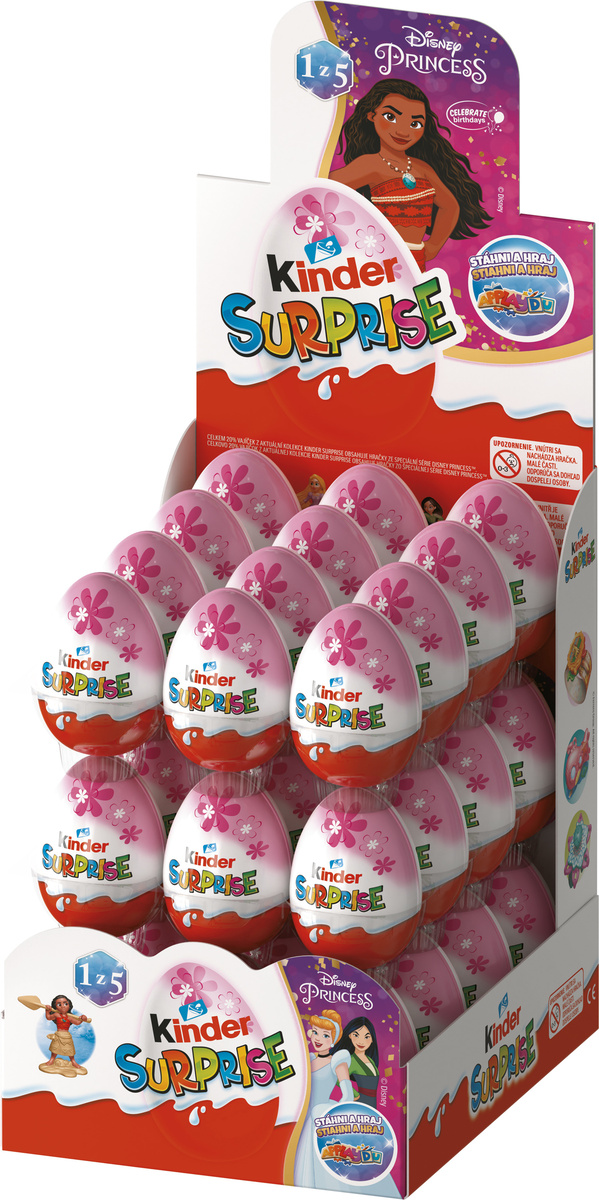 kinder Surprise dievčatá 36 x 20 g