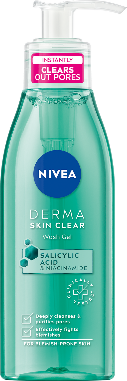NIVEA Derma čistiaci gél 150 ml