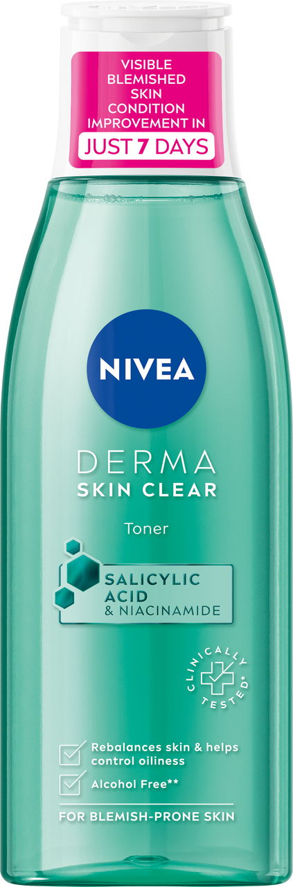 NIVEA Derma pleťová voda 200 ml