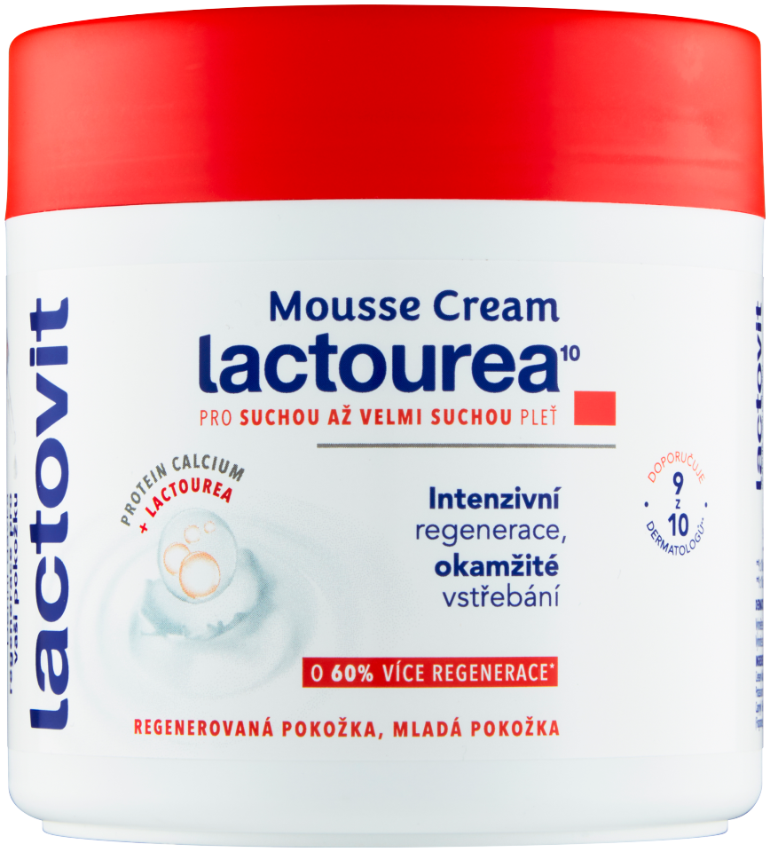 lactovit Mousse Cream krém na telo 400 ml