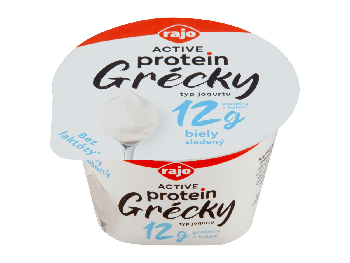 rajo Active Protein Grécky jogurt sladený biely chlad. 6 x 150 g