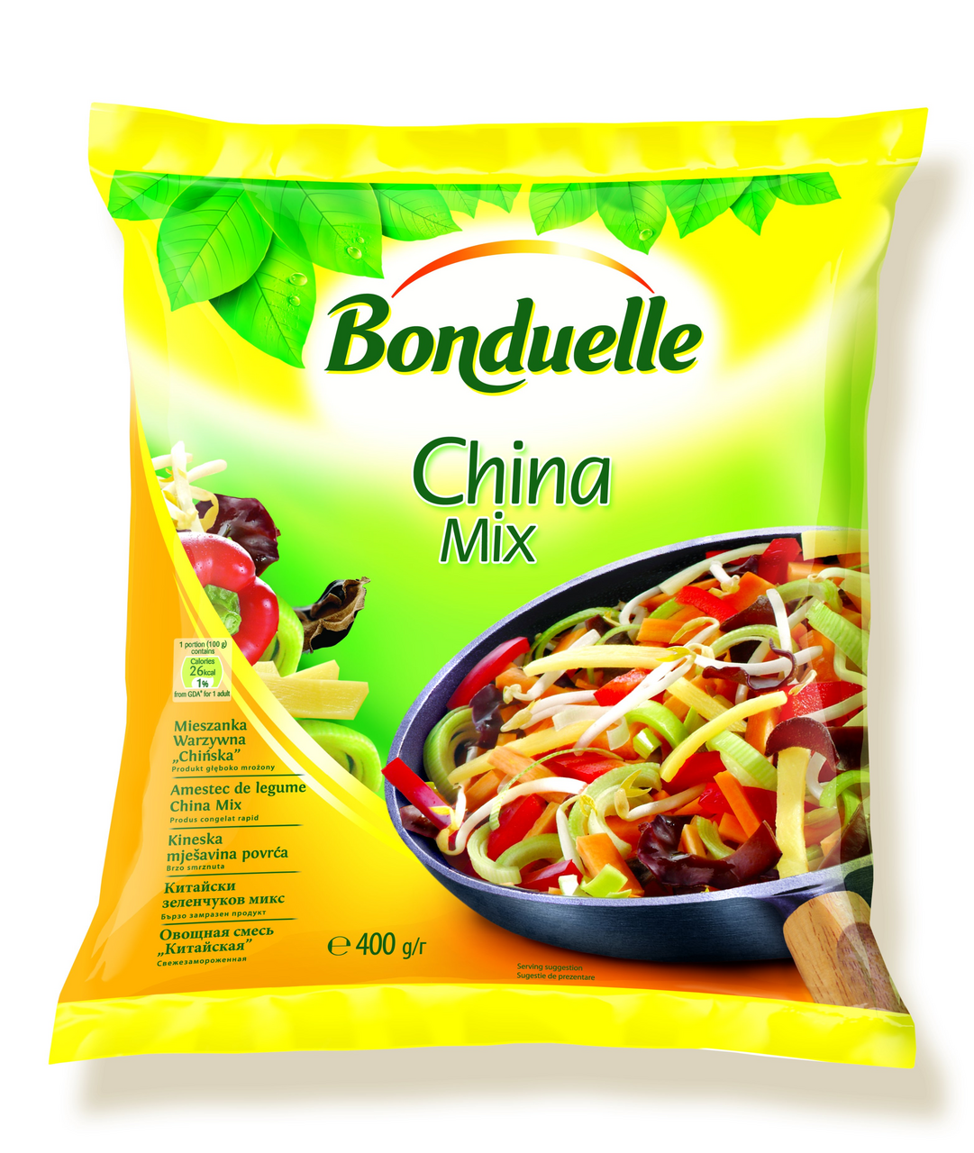 Bonduelle Čínska zmes mraz. 400 g