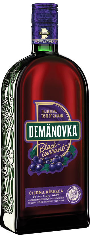 Demänovka Black Currant bylinný likér 30% 700 ml
