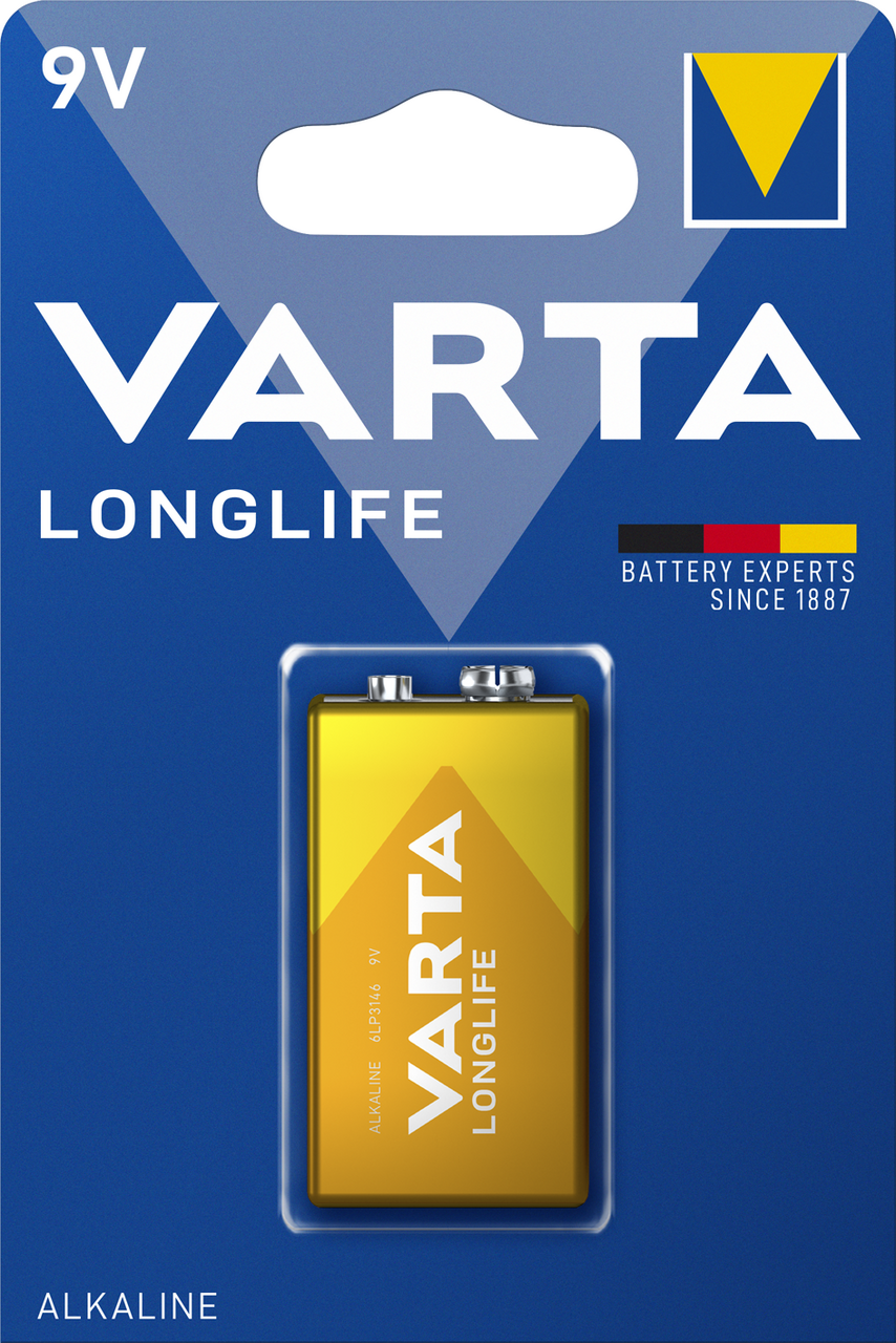 VARTA Batérie Longlife 9V 1 ks