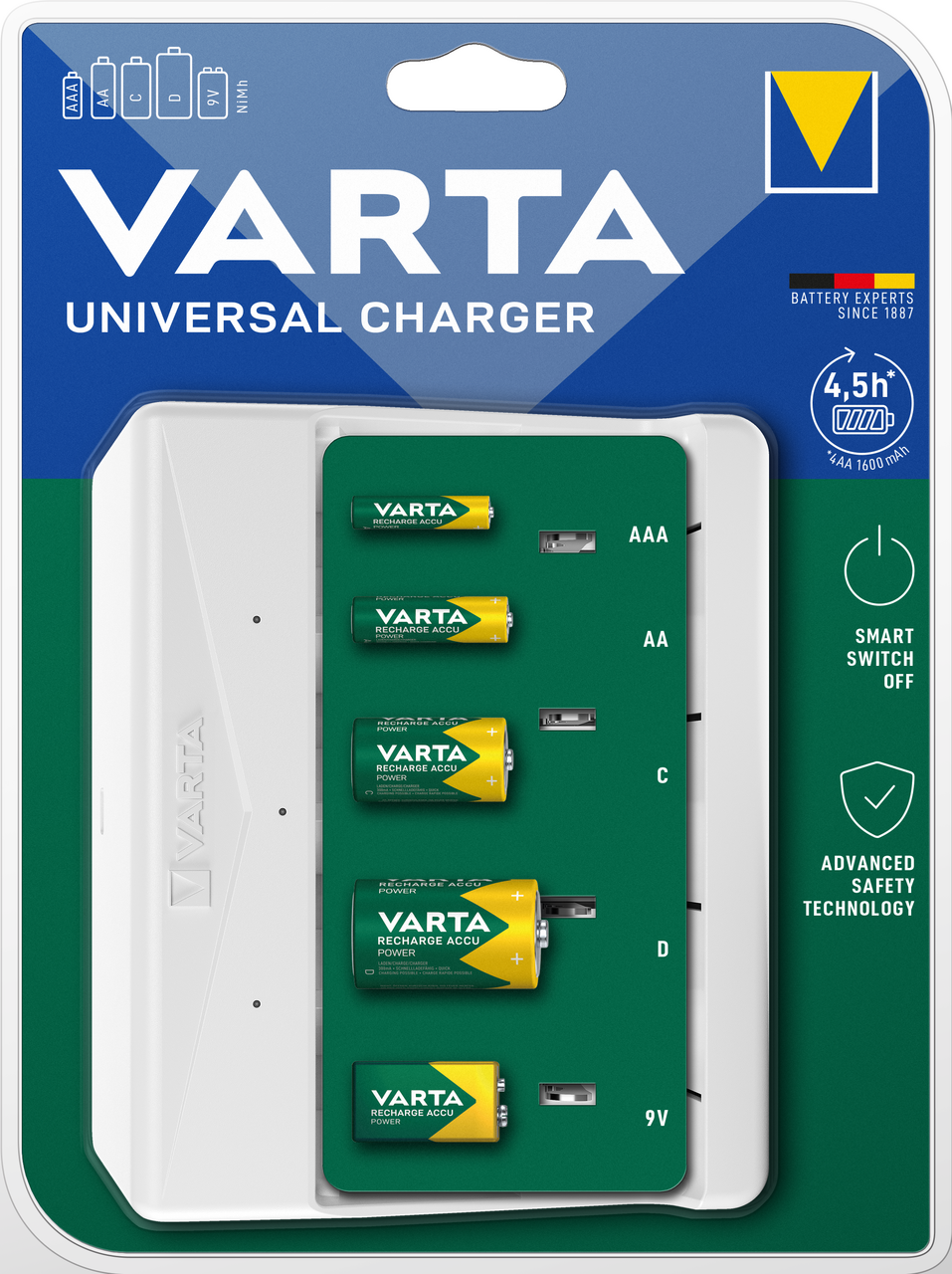 VARTA Nabíjačka Universal 1 ks