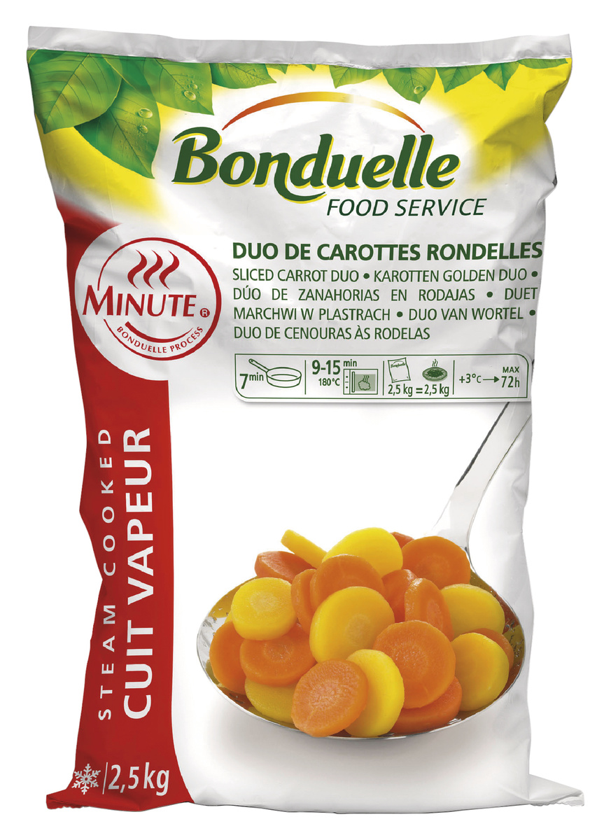 Bonduelle Minute Duo mrkva mraz. 2,5 kg