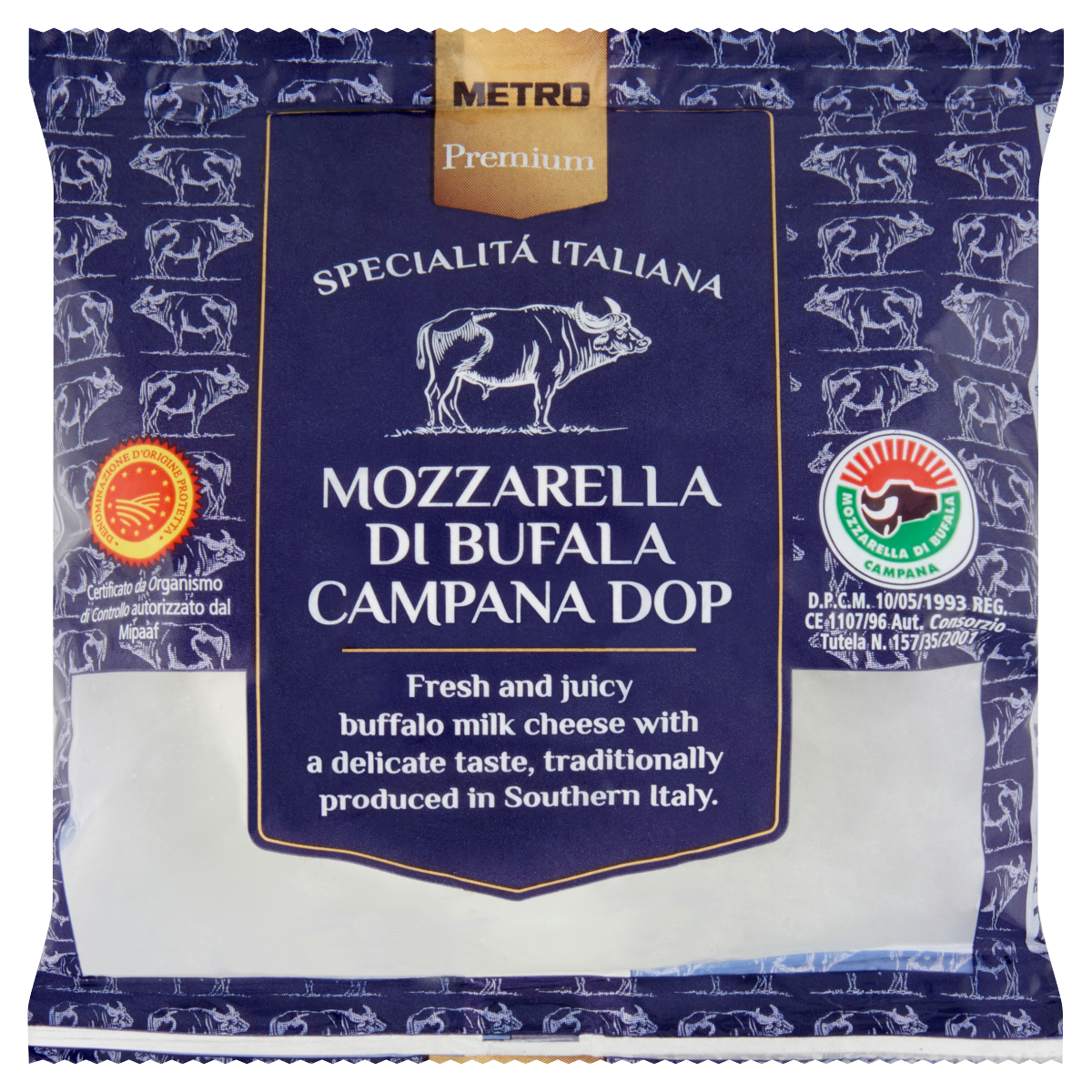 METRO Premium Mozzarella di Bufala Campana DOP chlad. 125 g