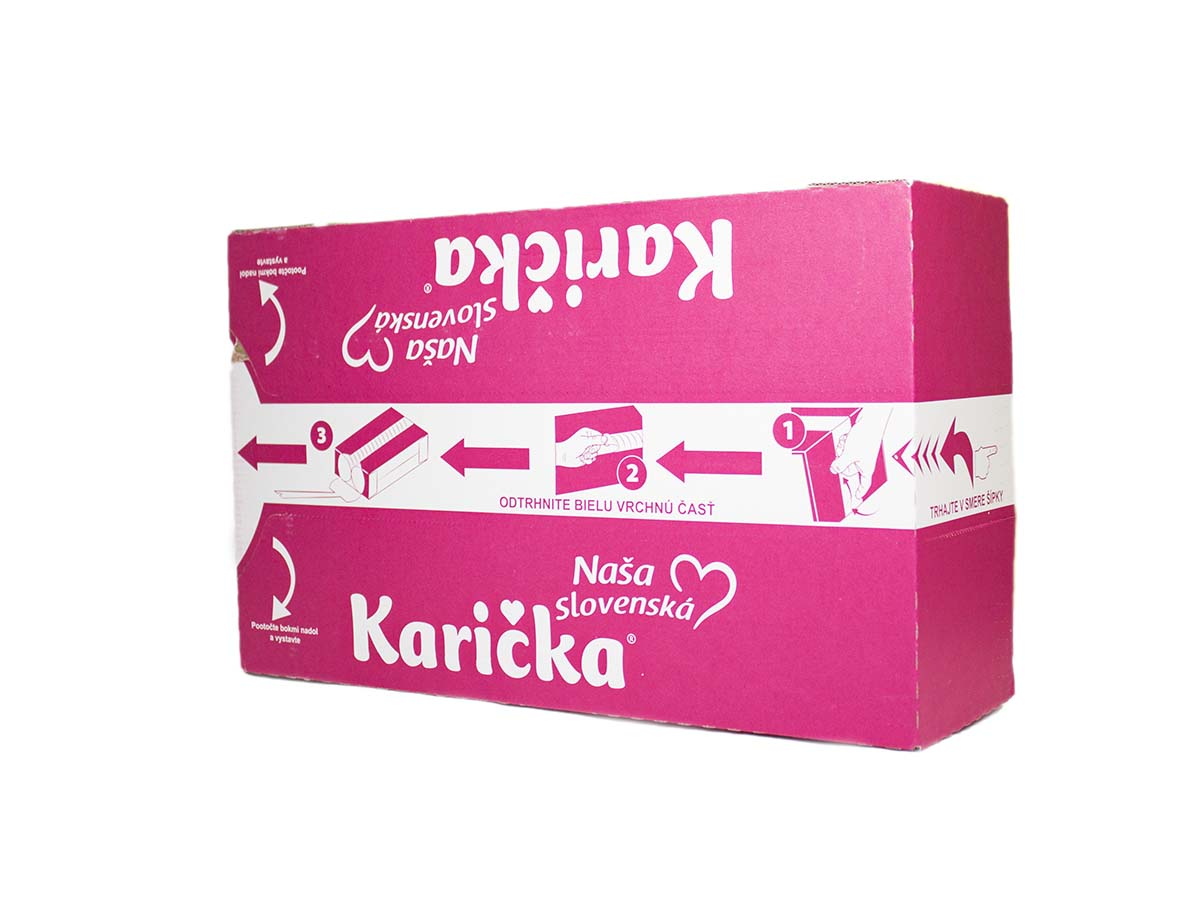 Karička Tavený syr tuk v sušine 45 % chlad. 36 x 125 g