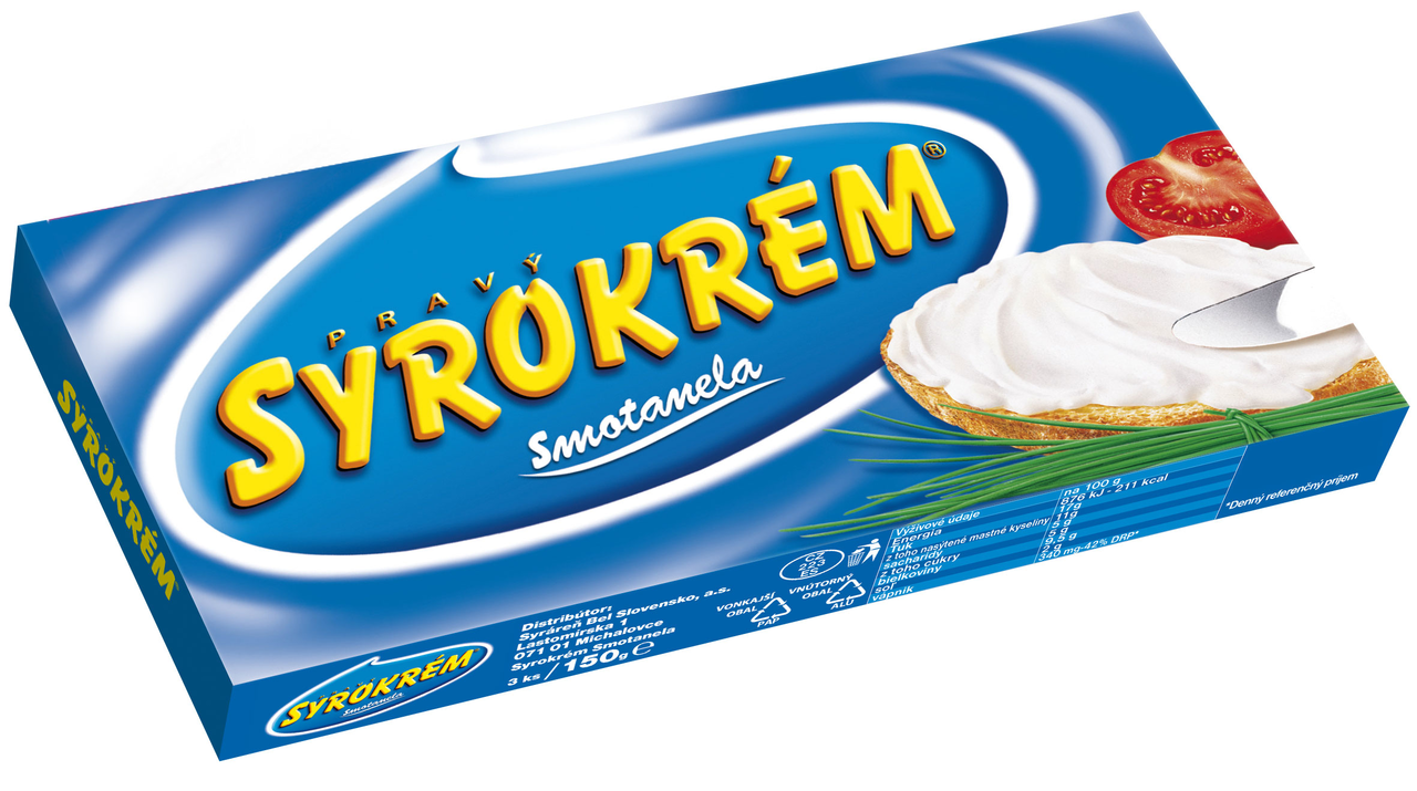 SYROKRÉM Smotanela chlad. 36 x 150 g