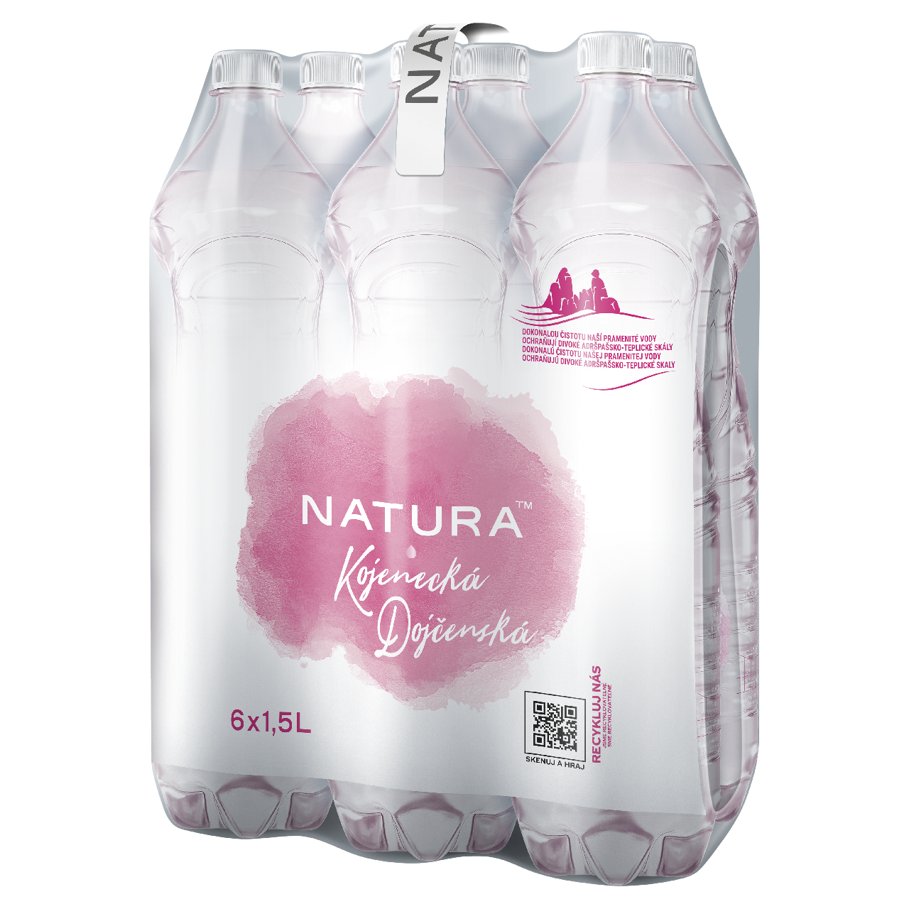 Natura dojčenská 6 x 1,5 l vratná PET fľaša