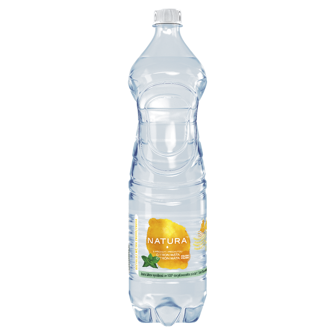 Natura S príchuťou citrón mäta 1,5 l