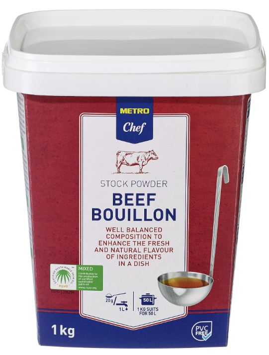 METRO Chef Bujón hovädzí prášok 1 kg