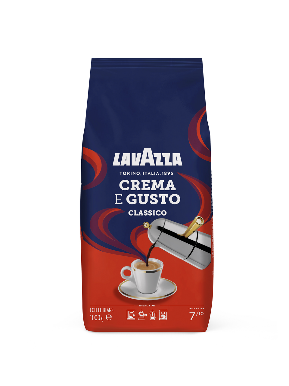 LAVAZZA Crema e Gusto Classico káva zrnková 1 kg
