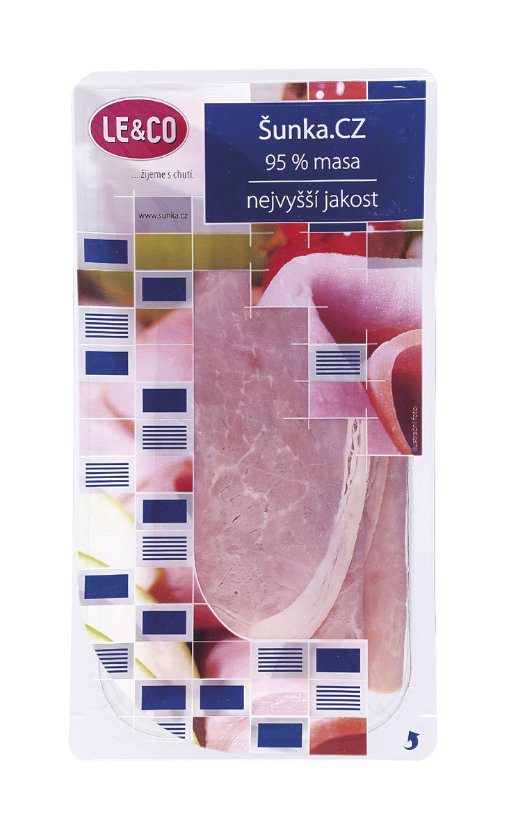 LE&CO Šunka CZ 95% mäsa chlad. 100 g