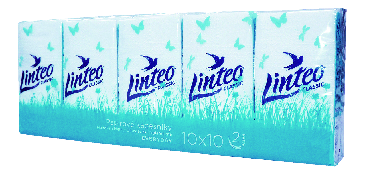 LINTEO Classic vreckovky 2-vrstvové 60 ks