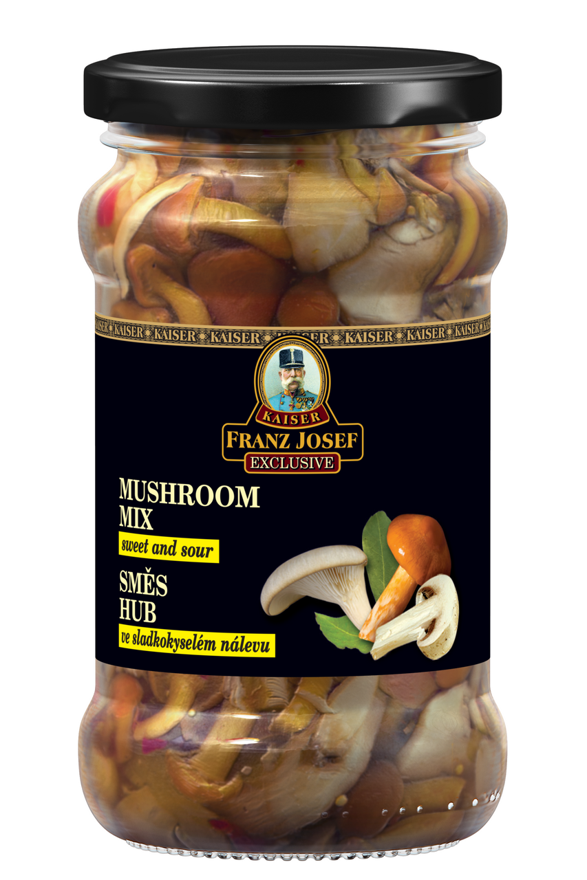 FRANZ JOSEF Zmes húb v sladkokyslom náleve 314 ml