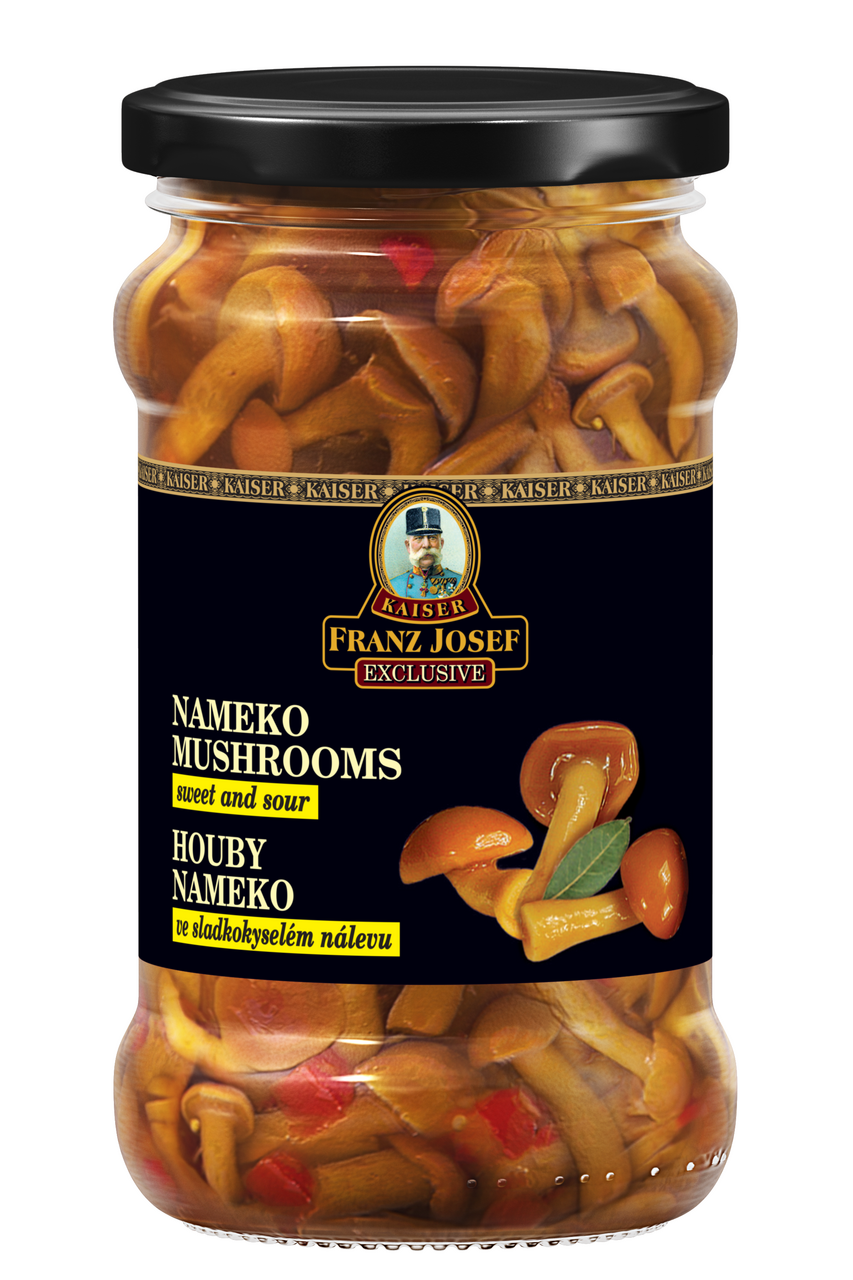 FRANZ JOSEF Zmes húb Nameko v sladkokyslom náleve 314 ml