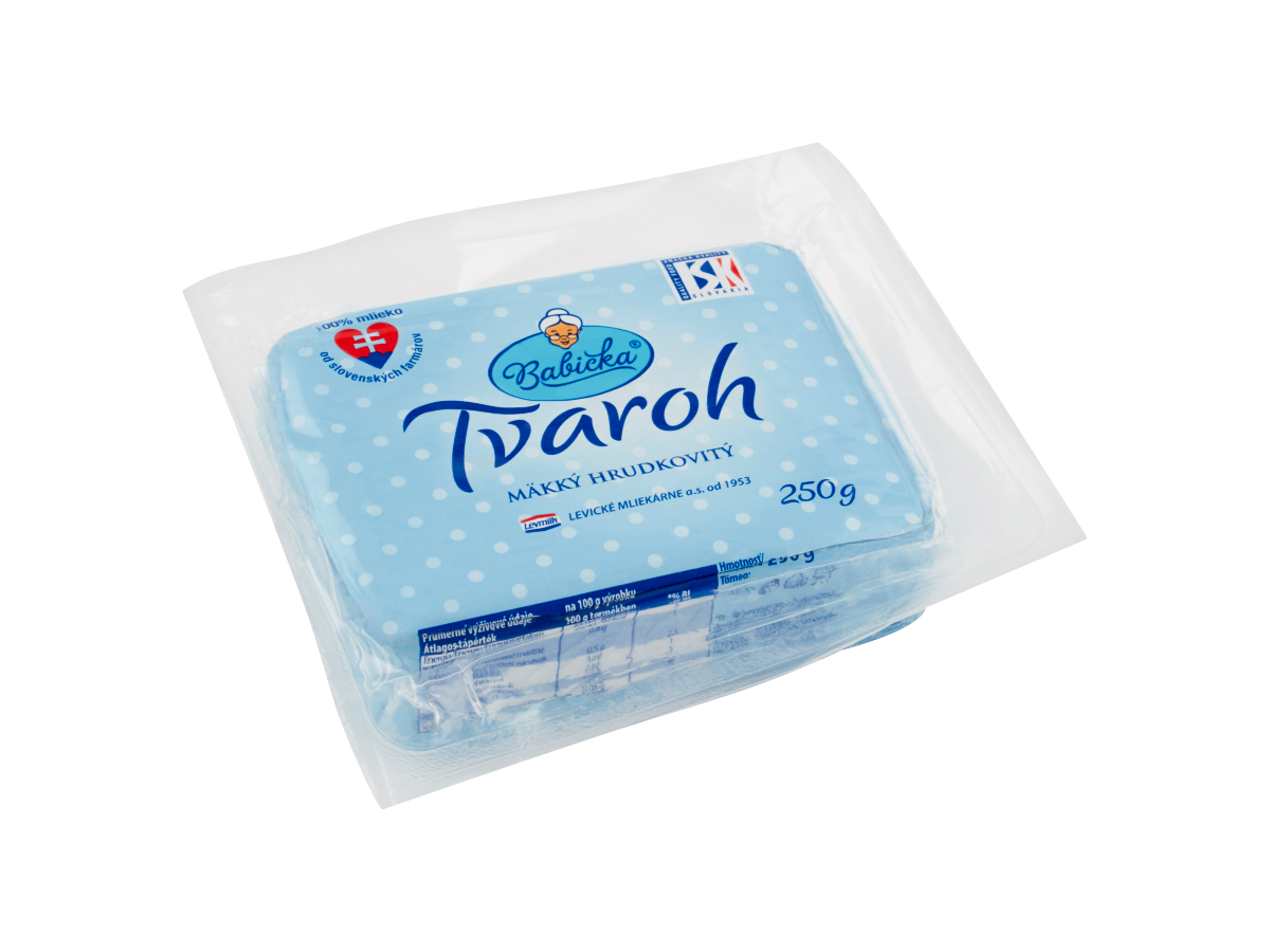 Levmilk Babička Tvaroh mäkký chlad. 250 g